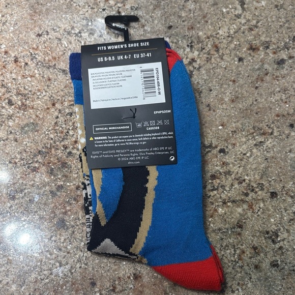 Elvis Presley Women’s Socks - Picture 4 of 4